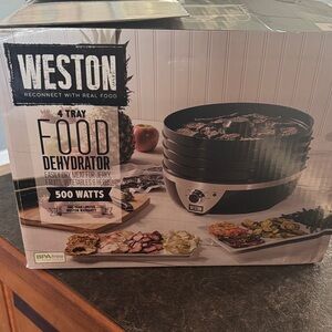 Black 4-Tray Food Dehydrator